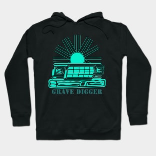 grave rock digger Hoodie